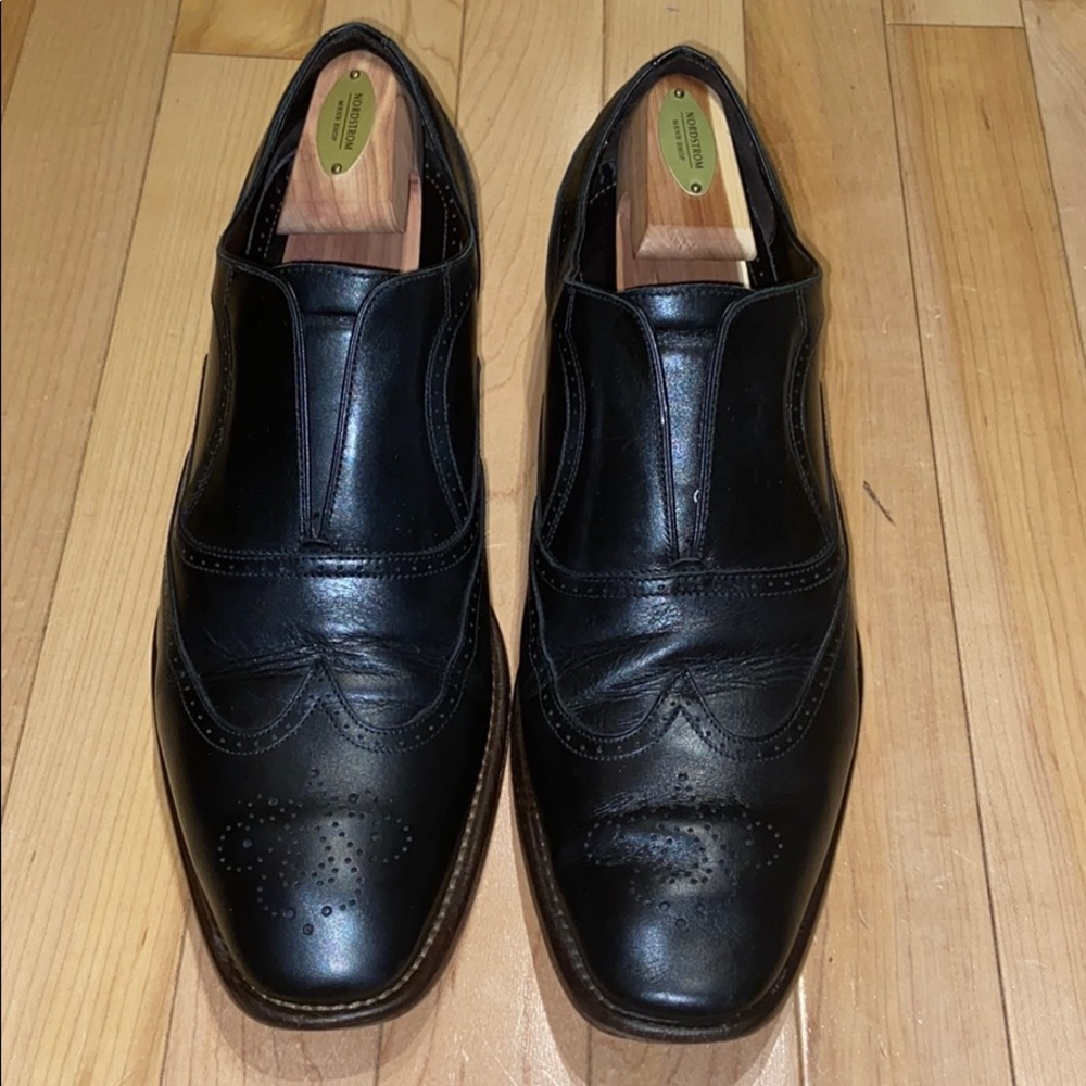 Johnston and Murphy Cormac Wingtip Slip On